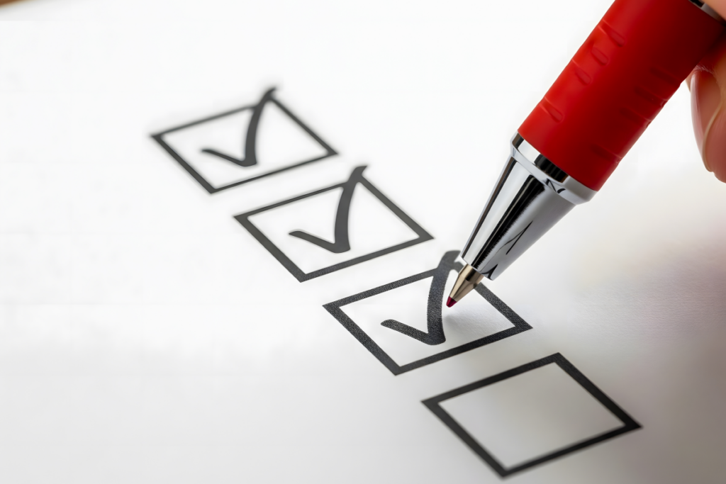 Checklist of Actions to Take After a Car Accident